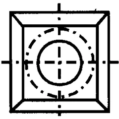 N013 Žiletka tvrdokovová předřez - 14x14x2 Dřevo+ IGM