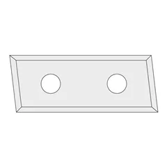 IGM Žiletka tvrdokovová Z4 zkosená 35° - 36x12x1,5 UNI