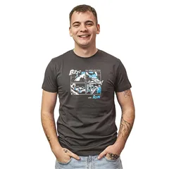 IGM Tričko Comics Chair, antracit - vel. M