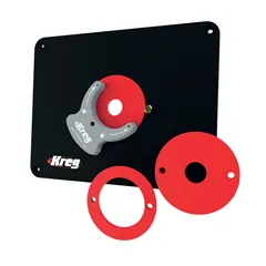 Kreg Frézovací deska pro horní frézku - předvrtaná