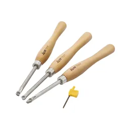 IGM Sada soustružnických dlát s výměnnými břity 3ks