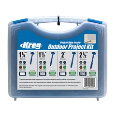 Kreg Šrouby pro skryté spoje, sada Venkovní