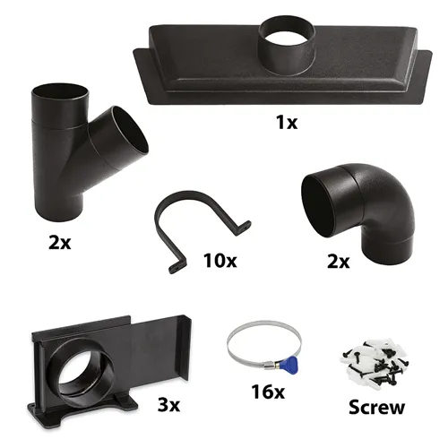 IGM Basic Sada příslušenství pro odsávání 100mm