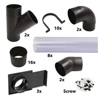 IGM PRO Sada příslušenství pro odsávání 100mm