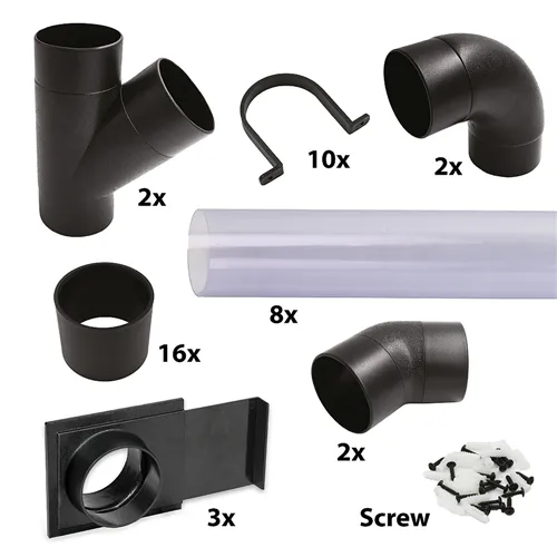 IGM PRO Sada příslušenství pro odsávání 100mm