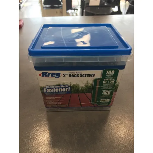 Kreg Protec-Kote Vruty pro terasy, sada 700 ks, 51 mm (Rozbalené)
