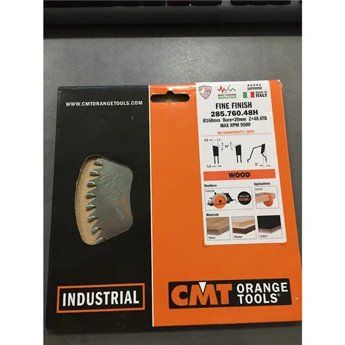 CMT CHROME Pilový kotouč pro finální příčné řezy, D160x2,2 d20 Z48 HW (Použito)