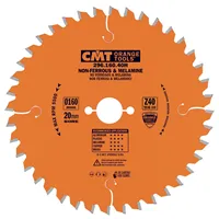 CMT Orange Pilový kotouč na lamino, plast a neželezné kovy, D160x2,2 d20 Z56 HW (Použito)