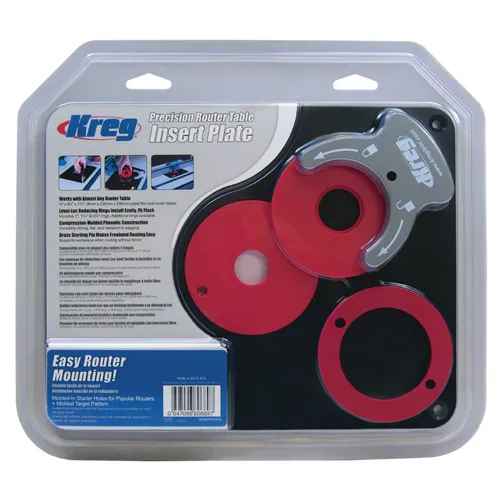 Kreg Frézovací deska pro horní frézku, nevrtaná (Rozbalené)