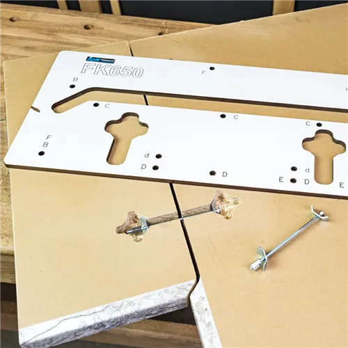 IGM FK650 Šablona pro spoj kuchyňských desek 650mm (Rozbalené)