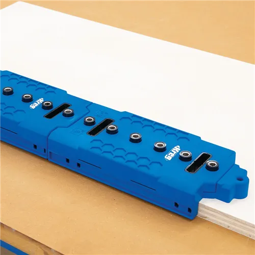 Kreg Šablona pro vrtání otvorů pro nosiče polic, 5 mm (Rozbalené)