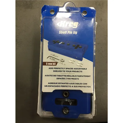 Kreg Šablona pro vrtání otvorů pro nosiče polic, 5 mm (Rozbalené)