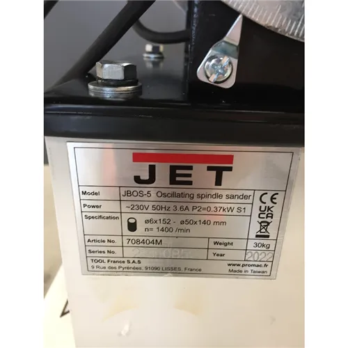 JET JBOS-5 Oscilační válečková bruska (Použito)