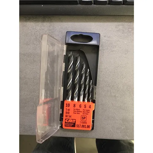 CMT Sada vrtáků 5ks, D4-5-6-8-10, SP (Rozbalené)