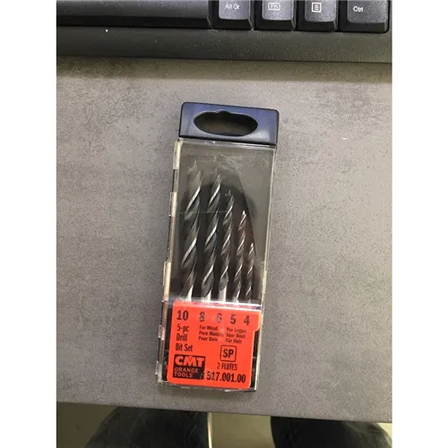 CMT Sada vrtáků 5ks, D4-5-6-8-10, SP (Rozbalené)