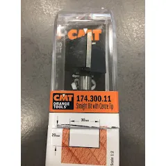 CMT C174 Drážkovací fréza se zavrtávacím zubem, D30x20 L70 S=8 HW (Rozbalené)