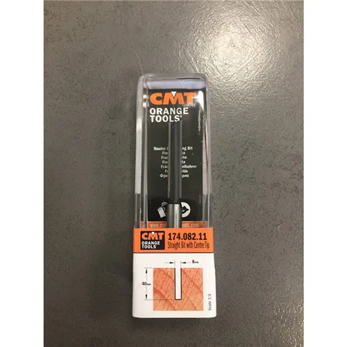 CMT C174 Drážkovací fréza se zavrtávacím zubem, D8x40 L90 S=8 HW (Rozbalené)
