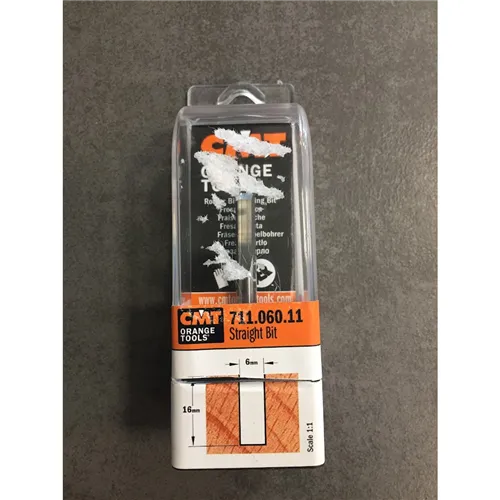 CMT C711 Drážkovací fréza, D6x16 L50 S=6 HWM (Rozbalené)