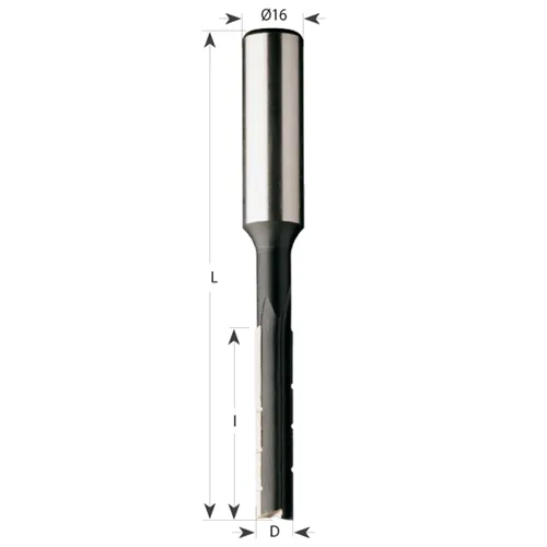 IGM F370 Dlabací vrták s lamači třísek, D12x80 L135 S=16x50 P (Použito)