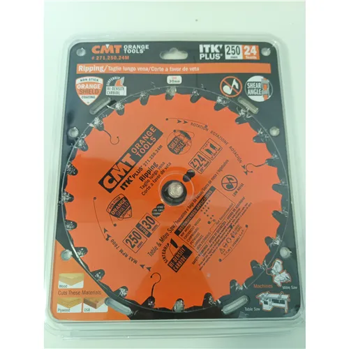 CMT ITK Plus Ultra tenký kotouč pro podélné řezy - D250x2,4 d30 Z24 HW (Rozbalené)