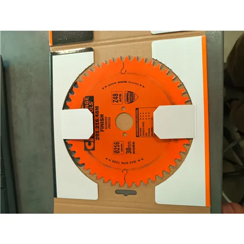 CMT Industrial Pilový kotouč pro elektronářadí univerzální - D216x2,8 d30 Z48 HW -5°Neg (Použito)