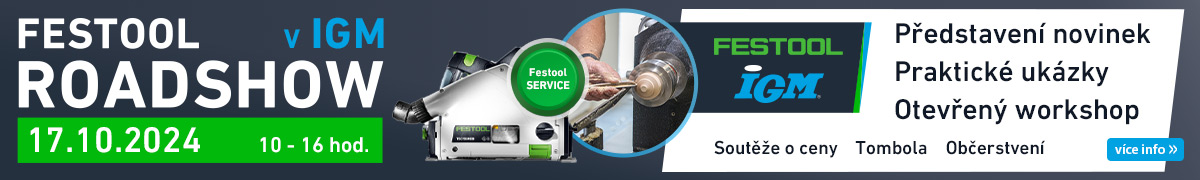 FESTOOL ROADSHOW v IGM