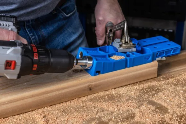 Přípravek Kreg Pocket-Hole – dvojité vedení