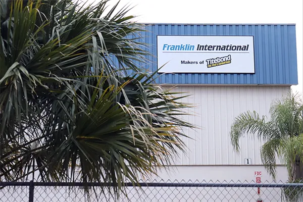 budova franklin international - výrobce lepidel titebond
