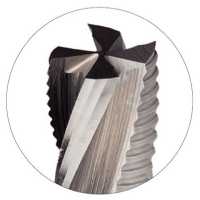 Detail spirálové frézy