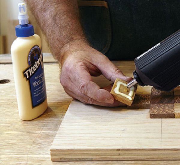 Práce s tlakovým dávkovačem lepidla