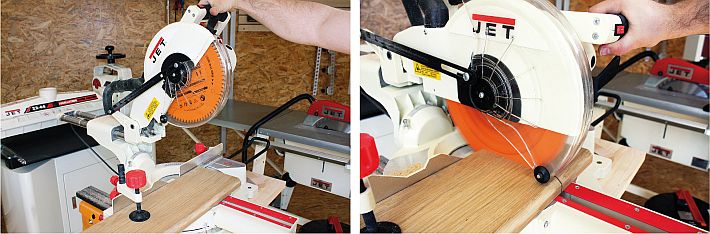 JET JSMS-10L řez profilové lišty