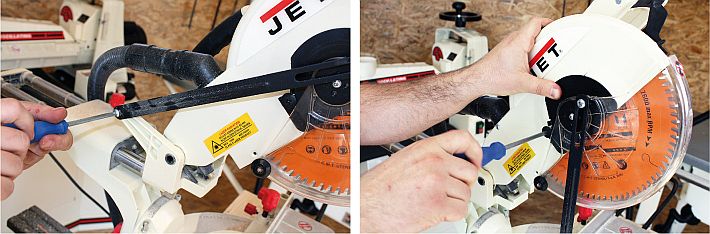 JET JSMS-10L řez laminátové podlahy