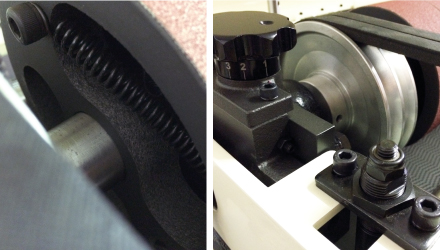 Instalace brusného pásu