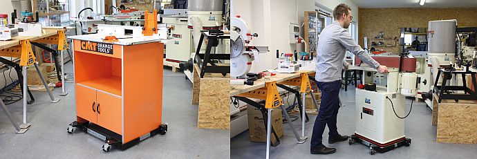 Využití mobilního podstavce