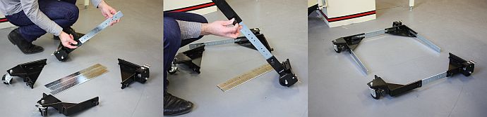 Sestavení mobilního podstavce