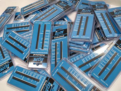 Zásoby žiletek do hoblíků