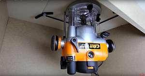 frézka CMT upnutá zespodu