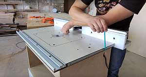 sestavení frézovacího stolku CMT