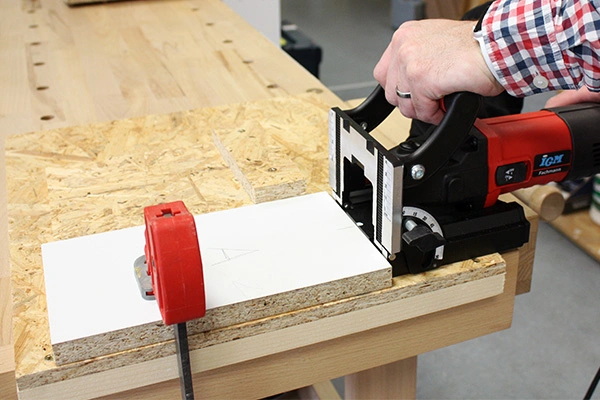 Lamelovací frézka IGM Fachmann MJS104K - postup práce