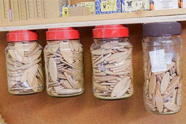 Lamelovací frézka IGM Fachmann MJS104K - Spojovací lamely