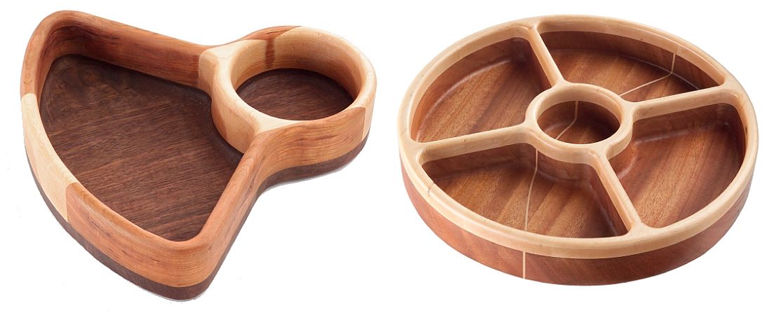 Postup výroby misek a podnosů krok za krokem - lepení spárovky