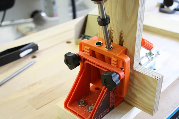 spojování - slepý šroubovaný spoj - nastavení hloubky