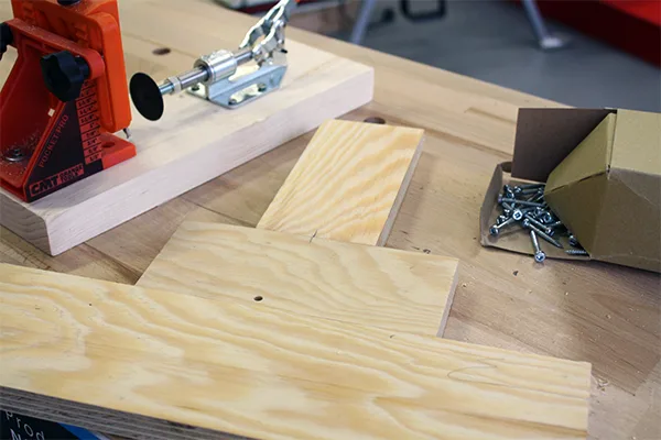 spojování - slepý šroubovaný spoj - nastavení hloubky