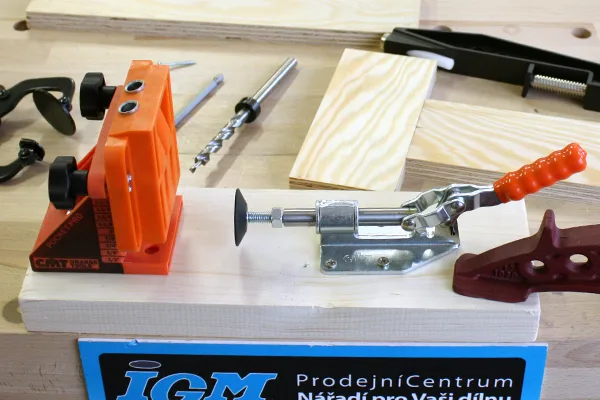 spojování - slepý šroubovaný spoj - nastavení hloubky