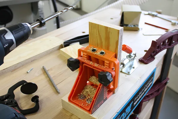 spojování - slepý šroubovaný spoj - nastavení hloubky