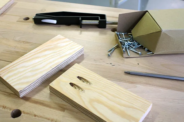 spojování - slepý šroubovaný spoj - nastavení hloubky