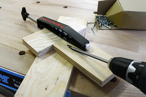 spojování - slepý šroubovaný spoj - nastavení hloubky