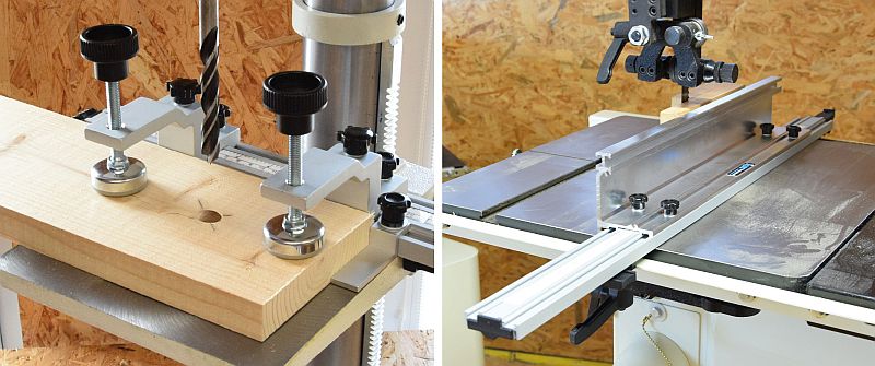 Příslušenství k rychloupínacímu pravítku