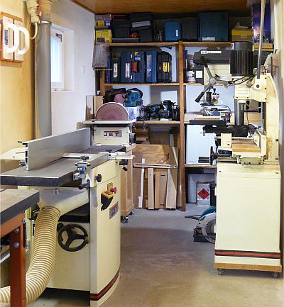 Srovnávačka JET v dílně
