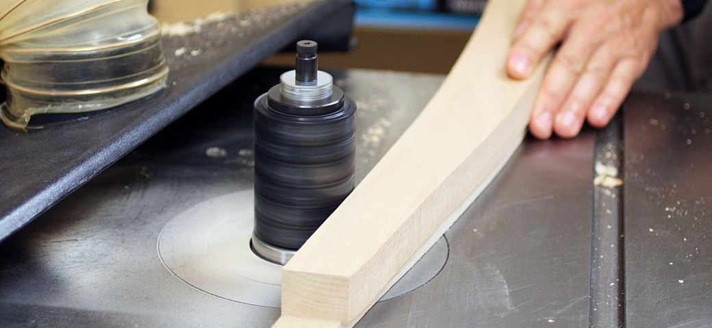 Frézování pomocí srovnávací frézy podle šablony